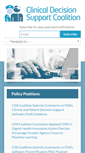 Mobile Screenshot of cdscoalition.org